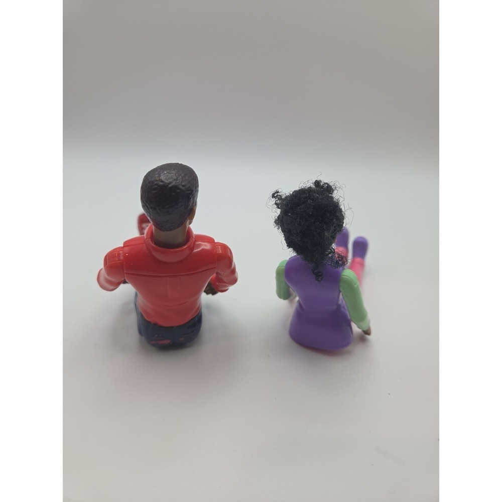 Loving Family Dollhouse Replacement Figures Mom Dad  AA African American - Picture 4 of 7